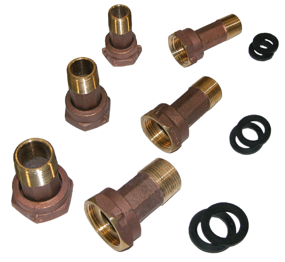 MARS water meter couplings and gaskets