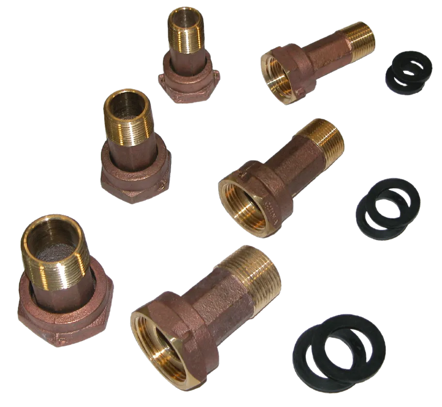 MARS water meter couplings and gaskets